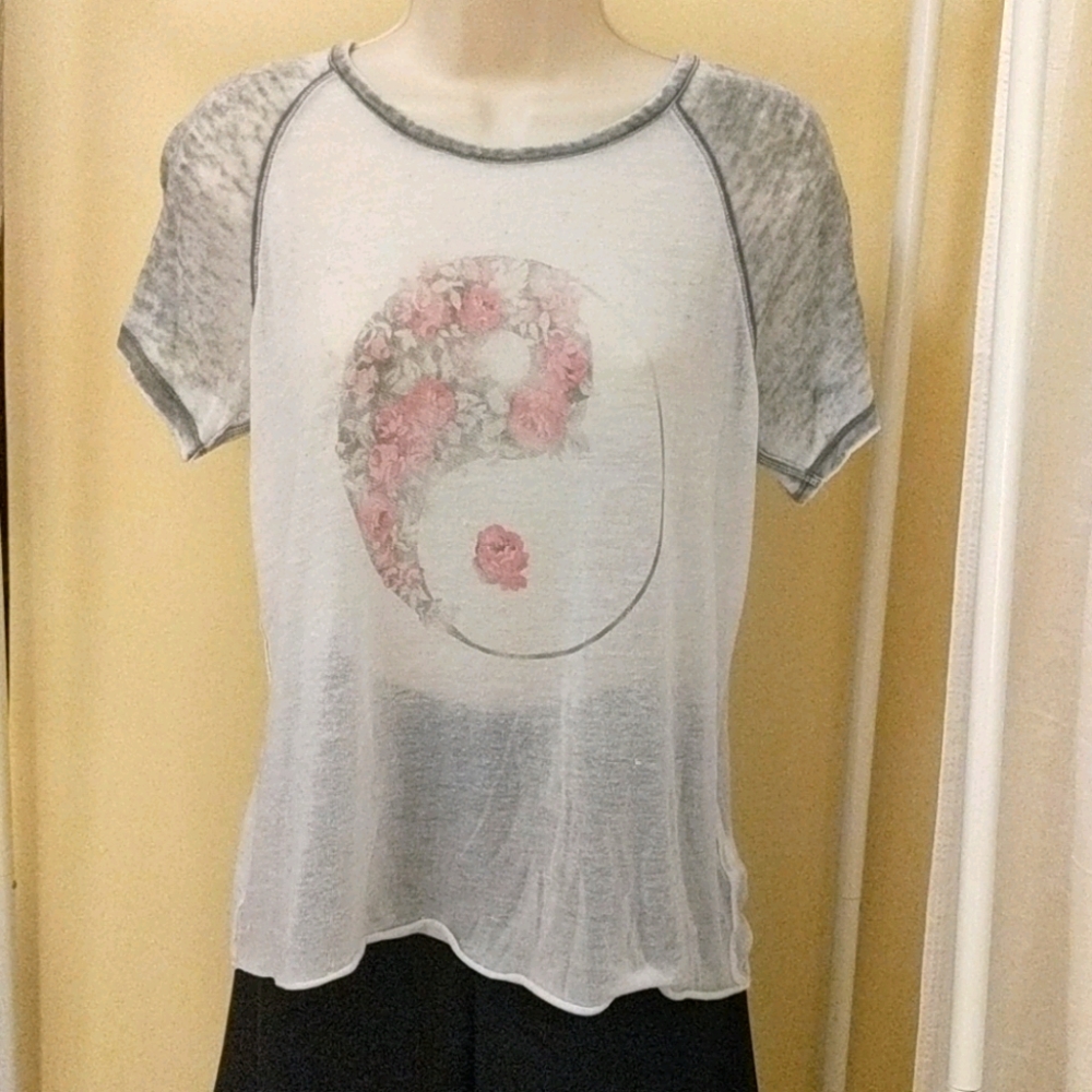 Aeropostale Short Sleeve Burnout T-Shirt